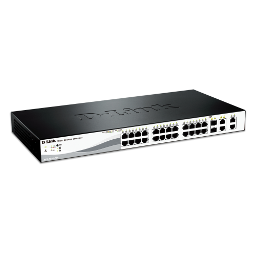 D-Link POE Switch 24 Port 10/100 2G+2SFP DES-1210-28P