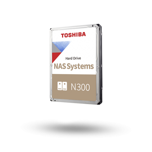 Toshiba 10TB NAS Hard Disk Drive - 7200 RPM Class SATA 6Gb/s 256MB Cache 3.5 Inch - HDWG11AEZSTA