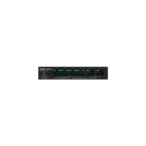 Reyee 6-Port Gigabit Smart Cloud Managed PoE Switch RG-ES206GC-P