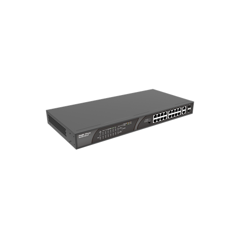 Reyee 16-port 10/100Mbps Desktop Unmanaged POE Switch RG-ES118S-LP - Image 3