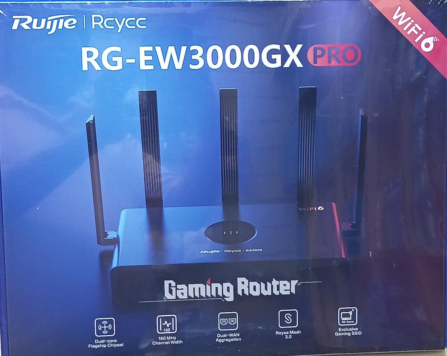 RG-EW3000GX PRO 3000M Wi-Fi 6 Dual-band Gigabit Gaming Router